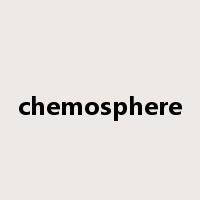 chemosphere是什么意思