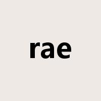 rae是什么意思