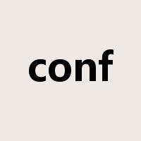 conf是什么意思