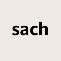 sach是什么意思