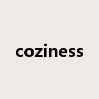 coziness是什么意思