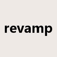revamp是什么意思