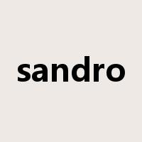 sandro是什么意思