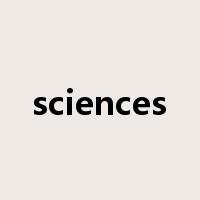 sciences是什么意思