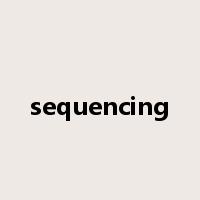 sequencing是什么意思