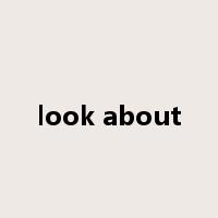 look about是什么意思
