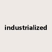 industrialized是什么意思