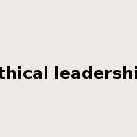 ethical leadership是什么意思