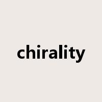 chirality是什么意思