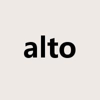 alto是什么意思