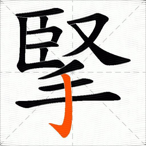掔