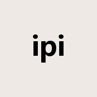 ipi是什么意思