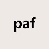 paf是什么意思