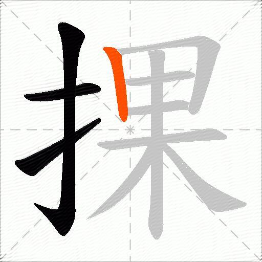 捰