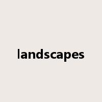 landscapes是什么意思