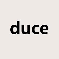 duce是什么意思
