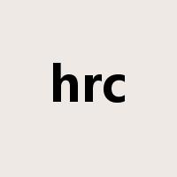 hrc是什么意思