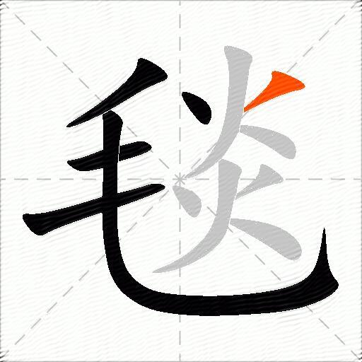 毯