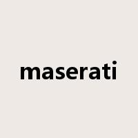 maserati是什么意思