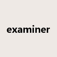 examiner是什么意思