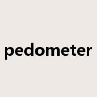 pedometer是什么意思