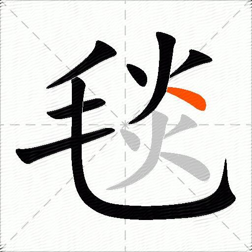 毯