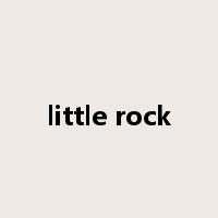 little rock是什么意思