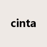 cinta是什么意思