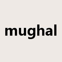 mughal是什么意思