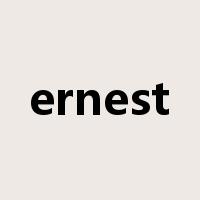 ernest是什么意思