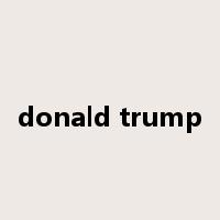 donald trump是什么意思