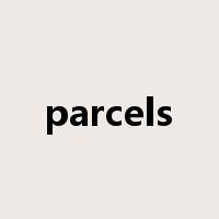 parcels是什么意思