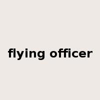 flying officer是什么意思