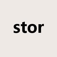 stor是什么意思