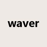 waver是什么意思