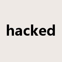 hacked是什么意思