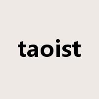 taoist是什么意思