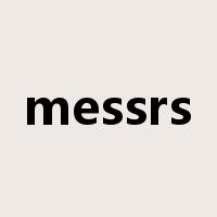 messrs是什么意思