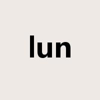 lun是什么意思