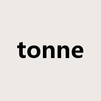 tonne是什么意思
