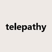 telepathy是什么意思