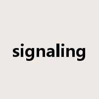 signaling是什么意思