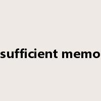 insufficient memory是什么意思