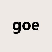 goe是什么意思