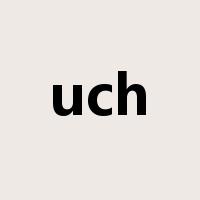 uch是什么意思