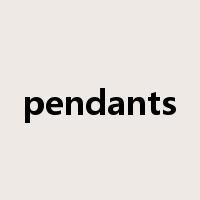 pendants是什么意思