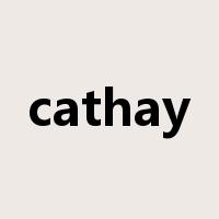 cathay是什么意思