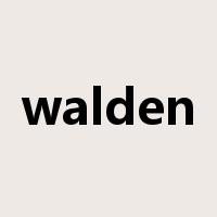 walden是什么意思