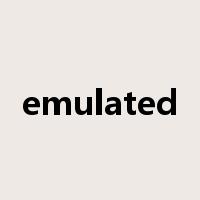 emulated是什么意思