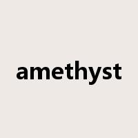 amethyst是什么意思